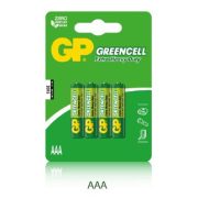 GP 24G 1,5V AAA R03 féltartós elem 4db / csomag