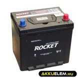 Rocket 65Ah 12V autó akkumulátor 75D23L ASIA JOBB+