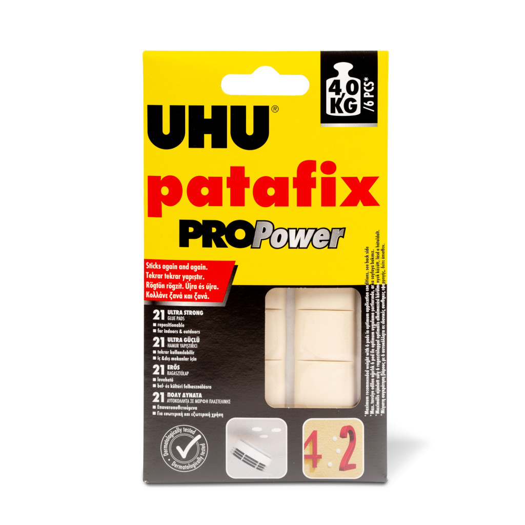 UHU Patafix ProPower fehér 21db/ csomag ragasztó U40790