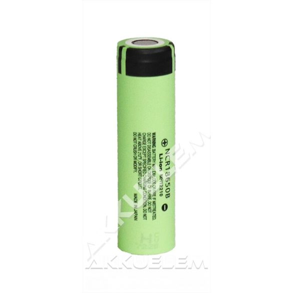 Ipari akkucella 18650 Li-ion 3,7V 3400mAh Panasonic NCR18650B