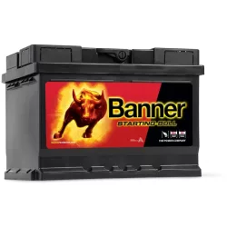   Banner Starting Bull 12V 55Ah 450A autó akkumulátor 55519 JOBB+