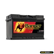   Banner Starting Bull 12V 72Ah 650A 57212 autó akkumulátor JOBB+ 