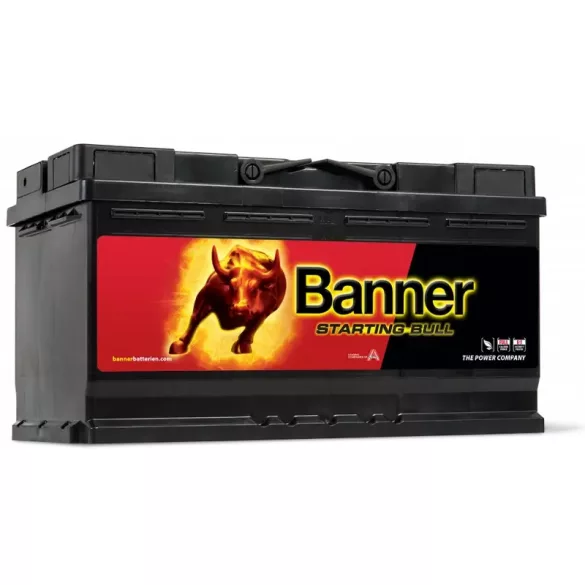 Banner Starting Bull 12V 95Ah 740A 59533 autó akkumulátor JOBB+  