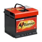   Banner Power Bull 12V 44Ah 420A P4409 autó akkumulátor JOBB+ 