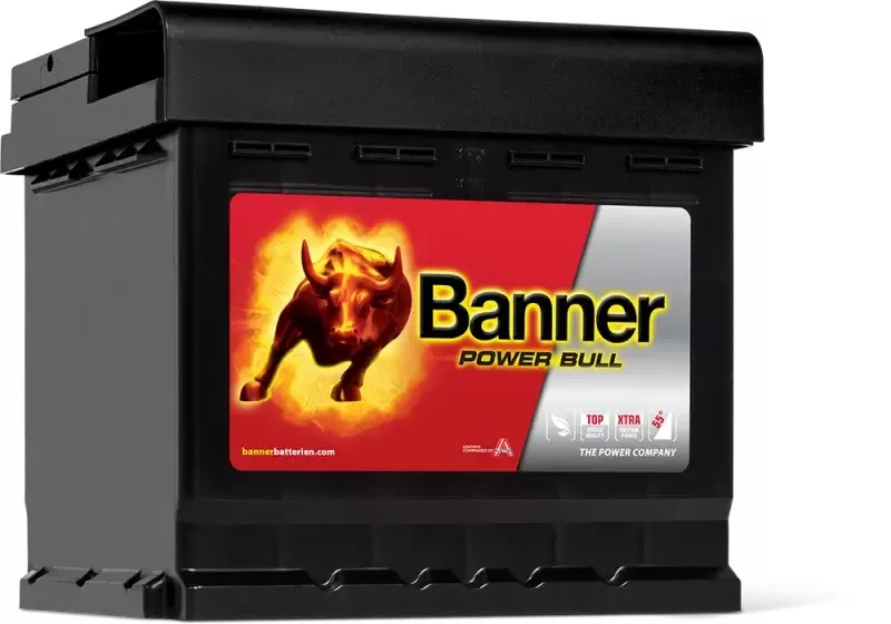   Banner Power Bull 12V 44Ah 420A P4409 autó akkumulátor JOBB+ 