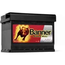   Banner Power Bull 12V 60Ah 540A P6009 autó akkumulátor JOBB+ 