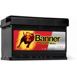   Banner Power Bull 12V 72Ah 660A P7209 autó akkumulátor JOBB+