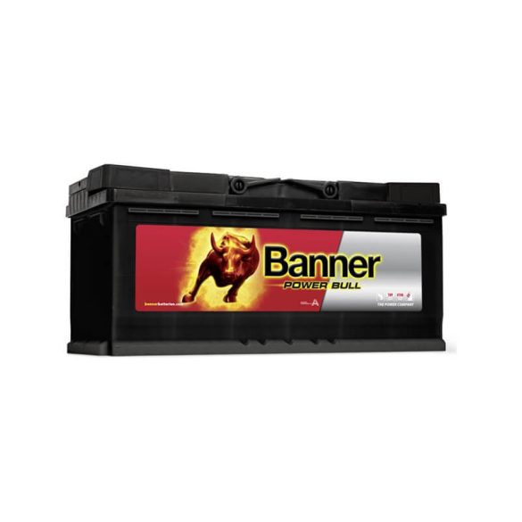 Banner Power Bull Professional 12V 100Ah 820A P10040 autó akkumulátor JOBB+ 