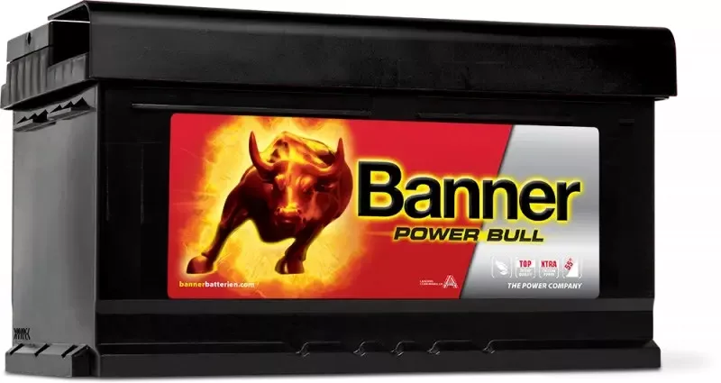 Banner Power Bull 12V 80Ah 700A P8014 autó akkumulátor JOBB+ 