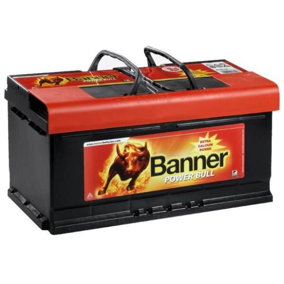 Banner Power Bull 12V 80Ah 700A P8014 autó akkumulátor JOBB+ 