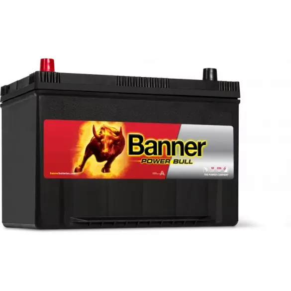 Banner Power Bull 12V 95Ah 740A P9505 autó akkumulátor ASIA bal+ 