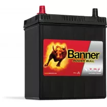   Banner Power Bull 12V 40Ah 330A P4027 autó akkumulátor ASIA bal+