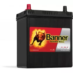   Banner Power Bull 12V 40Ah 330A P4027 autó akkumulátor ASIA bal+