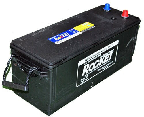 Rocket 140Ah 12V teherautó akkumulátor 64020 bal+
