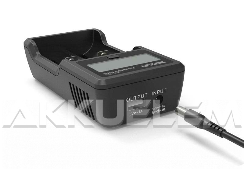 XTAR VC2 Plus Master multifunkciós akkumulátor töltő
