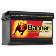   Banner Running Bull 12V 70Ah  AGM 57001  Start-Stop akkumulátor JOBB+