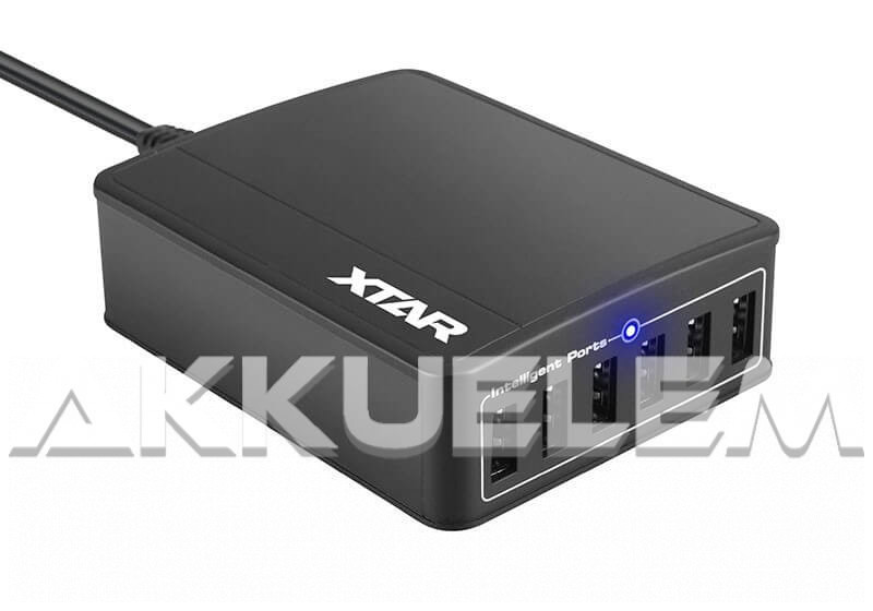 XTAR U1 Six-U hatcsatornás USB adapter