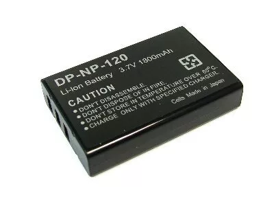 FUJI NP-120 3,7V 1960mAh utángyártott akkumulátor