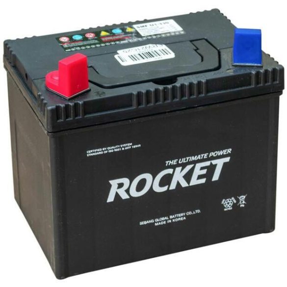 Rocket 30Ah 12V fűnyíró akkumulátor U1-330 BAL+