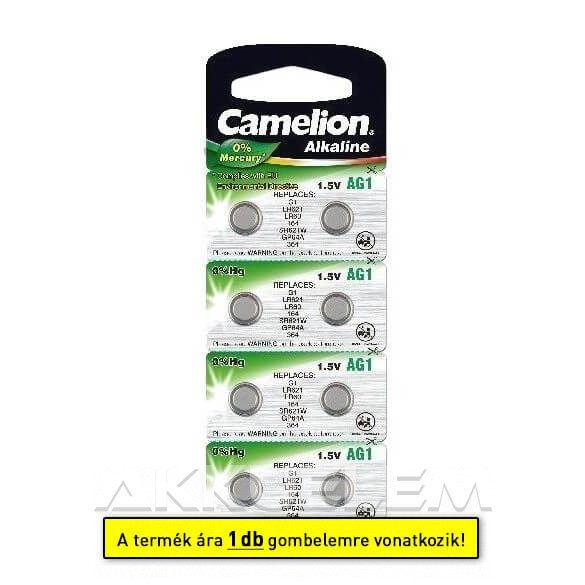 Camelion LR620 AG1 gombelem (ár/db)