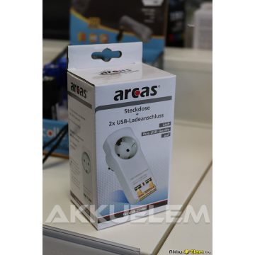 Arcas 3A USB fali adapter