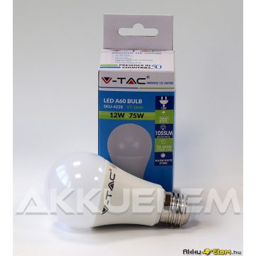 V-TAC E27 12W 1055lm 2700K LED-izzó