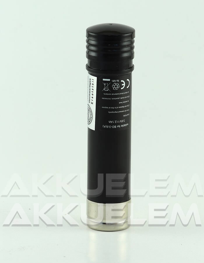 Black & Decker VP-100 Versapak 3,6V 2100mAh utángyártott akkumulátor