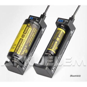   XTAR MC1 Plus ANT Li-ion USB-s akkumulátor töltő LED-jelzős