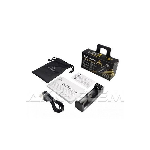 XTAR MC1 Plus ANT Li-ion USB-s akkumulátor töltő LED-jelzős