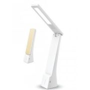   V-TAC 4W hordozható asztali lámpa 120lm fehér/arany színű