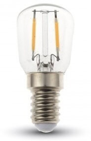 V-TAC E14 2W 180lm 4500K 300 ° Filament LED-izzó