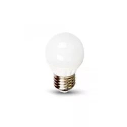 V-TAC E27 4W 320lm 2700K 180 ° LED-izzó kis gömb búrás