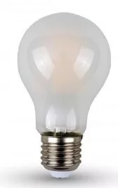 V-TAC E27 4W 400lm 2700K 300 ° Filament LED-izzó opál
