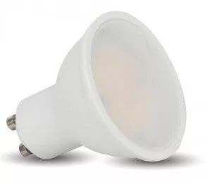 V-TAC GU10 7W 500lm 4500K 110 ° LED-izzó opál