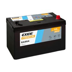 EXIDE Premium EA954 95Ah 800A autó akkumulátor JOBB+