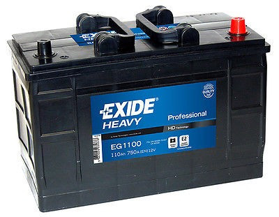 Exide HEAVY PRO EG1100 12V 110Ah autó akkumulátor JOBB+