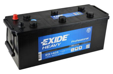 EXIDE HEAVY PRO EG1403 12V 140Ah autó akkumulátor bal+