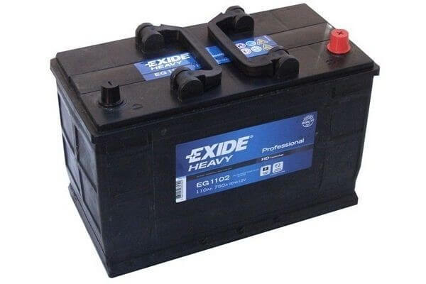   EXIDE HEAVY PRO EG1102 12V 110Ah teherautó akkumulátor jobb+