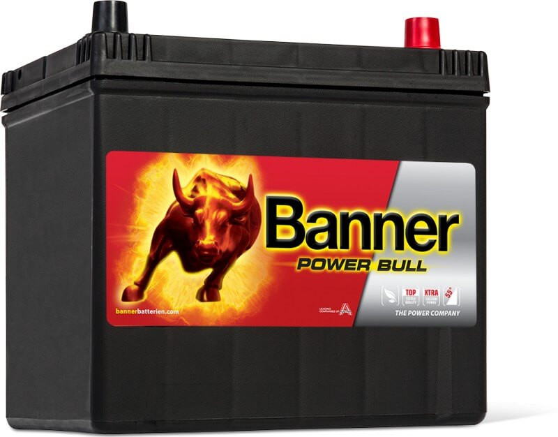 Banner Power Bull 12V 60Ah autó akkumulátor P6068 JOBB+