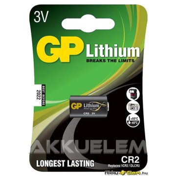 GP CR2 3V Lithium elem