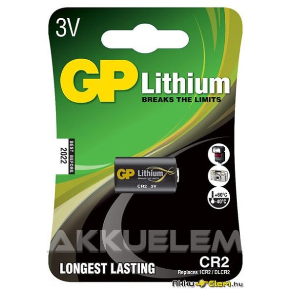 GP CR2 3V Lithium elem