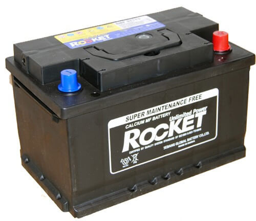 Rocket 71Ah 12V autó akkumulátor 57113 JOBB+