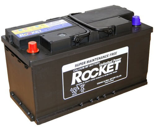 Rocket 100Ah 12V autó akkumulátor 60044R bal+