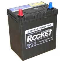   Rocket 40Ah 12V autó akkumulátor 42B19R ASIA vékonysaru bal+