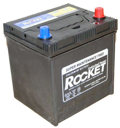 Rocket 50Ah 12V autó akkumulátor 50D20L ASIA JOBB+