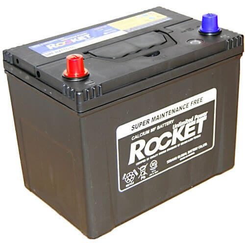 Rocket 75Ah 12V autó akkumulátor NX110-5 ASIA Bal+
