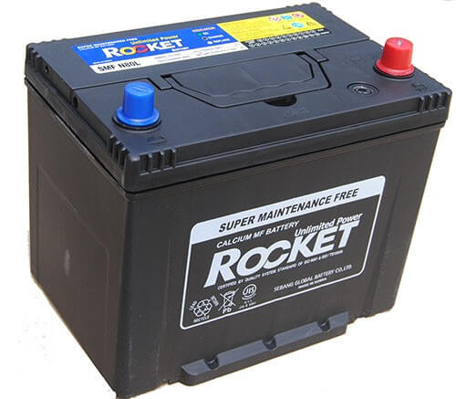Rocket 80Ah 12V autó akkumulátor N80L ASIA JOBB+