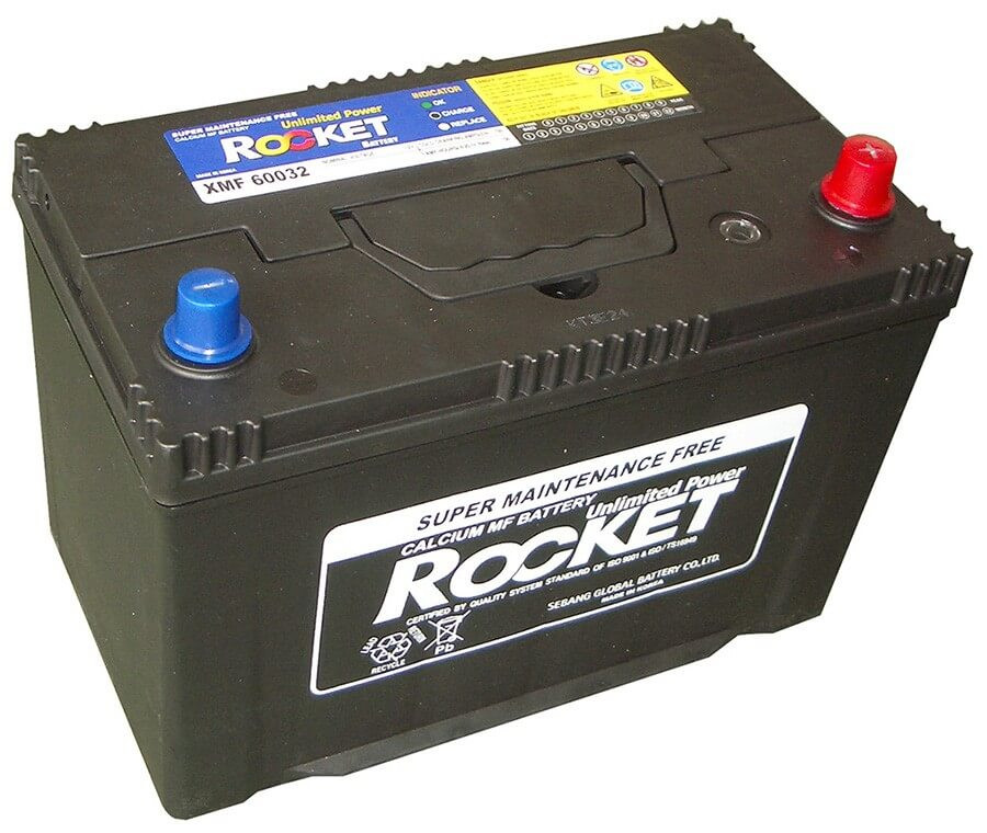 Rocket 100Ah 12V autó akkumulátor XMF 60032 ASIA JOBB+