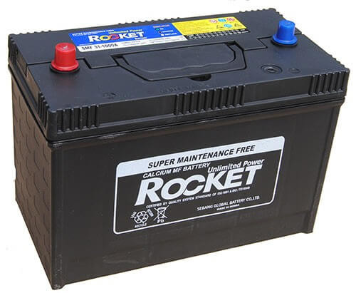 Rocket 120Ah 12V teherautó akkumulátor 31-1000A közép+