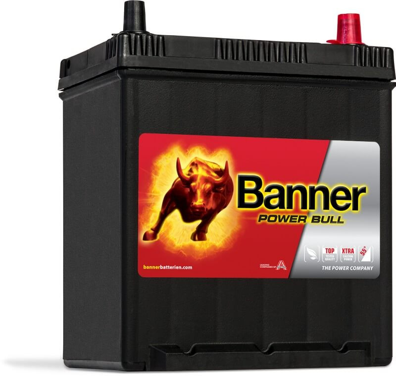 Banner Power Bull 12V 40Ah autó akkumulátor P4025 ASIA JOBB+